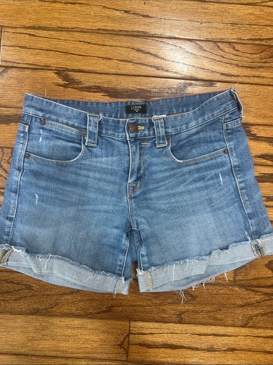 J. Crew Pants - J. Crew Light Blue Denim Cutoff Shorts